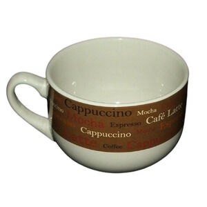 Trisa Oversized Coffee Cup / Mug Ceramic Cappuccino Espresso‎ Mocha